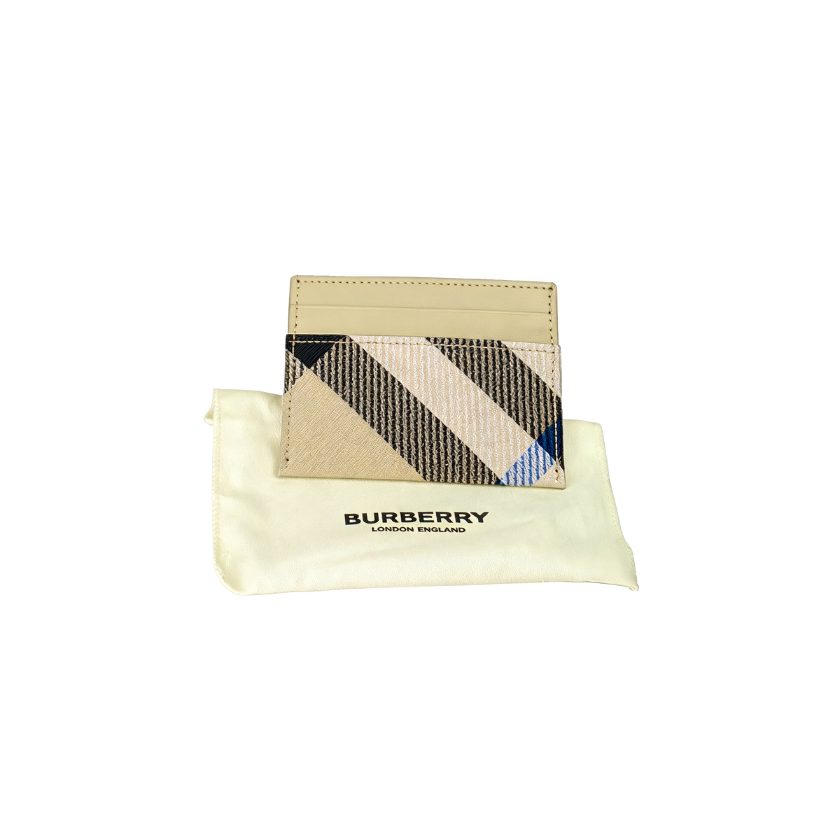 Checkered Card Holder