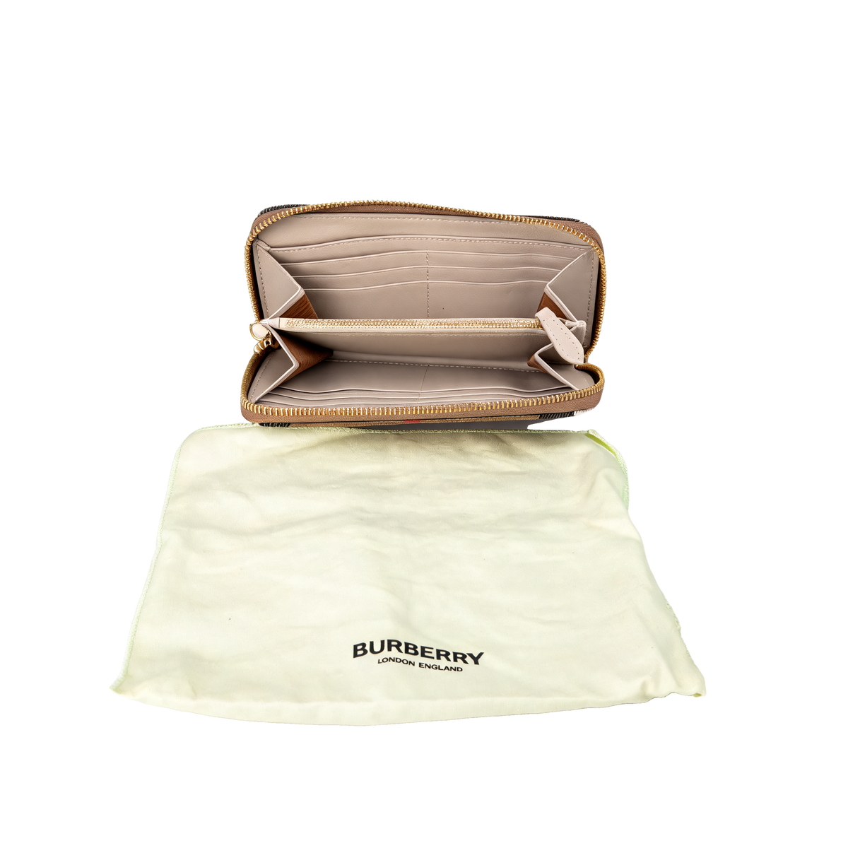 Long-Checkered Wallet