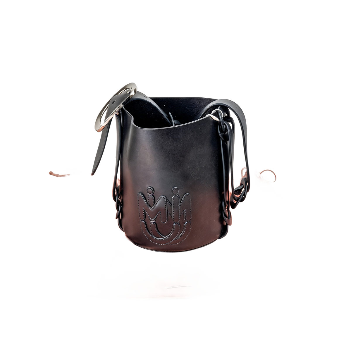 Leather Bucket Bag Miu Miu