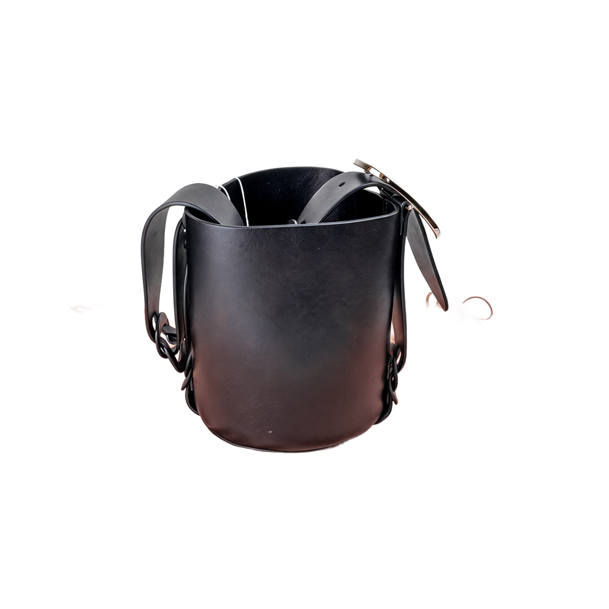 Leather Bucket Bag Miu Miu