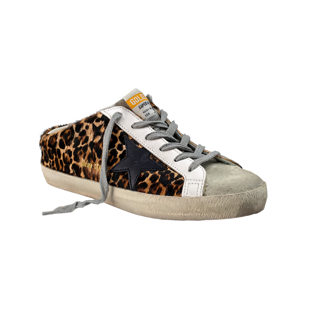 Golden Goose Super-Star Sabot Leopard 1