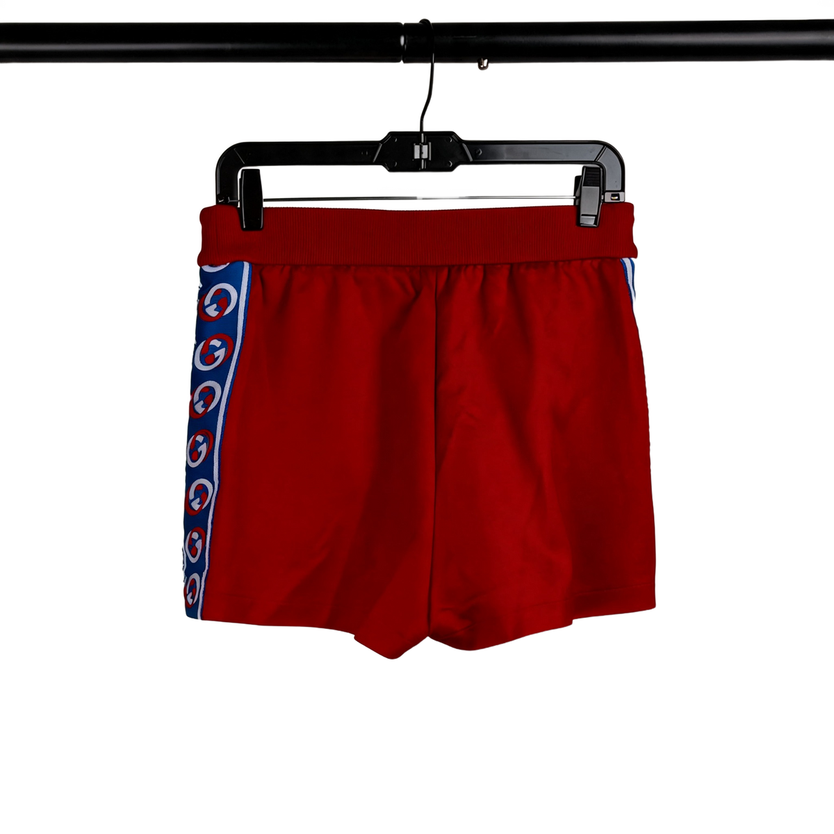 Gucci Web Stripe Shorts red 2