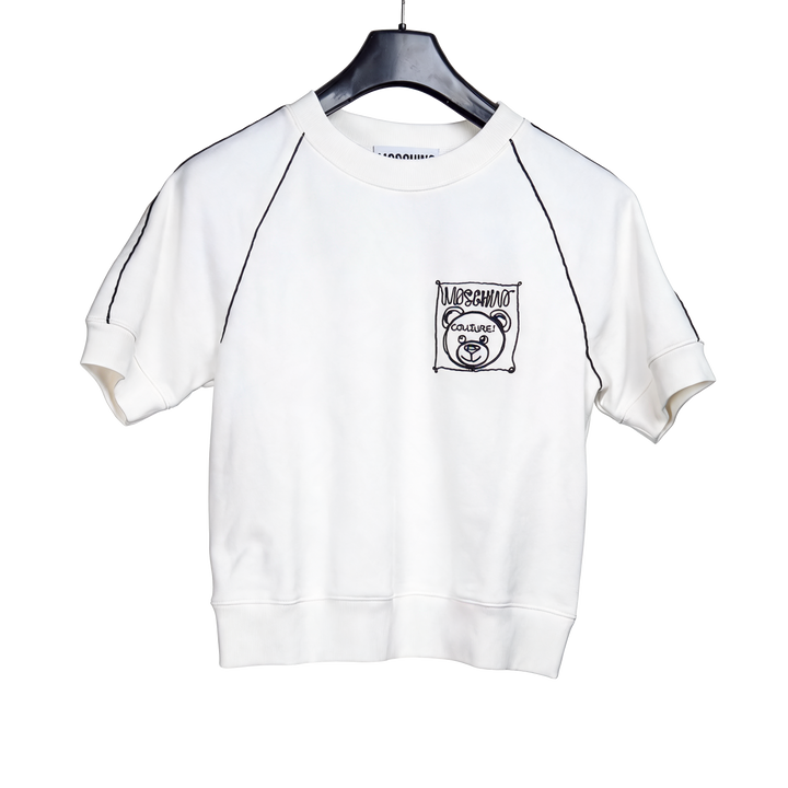 Teddy Bear Short-Sleeve Sweatshirt