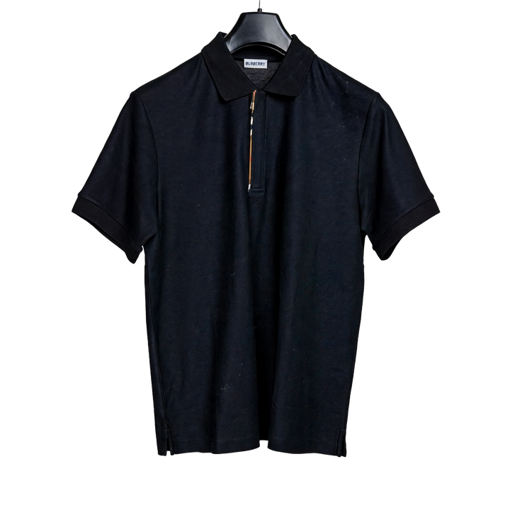Zip Placket Polo Shirt
