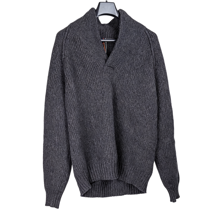 Shawl Collar Wool Sweater
