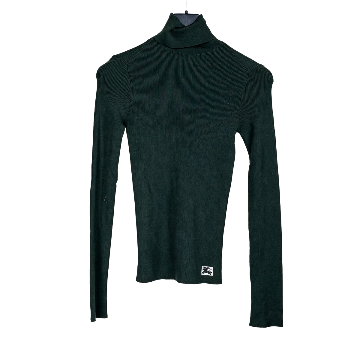 Ribbed Turtleneck Top