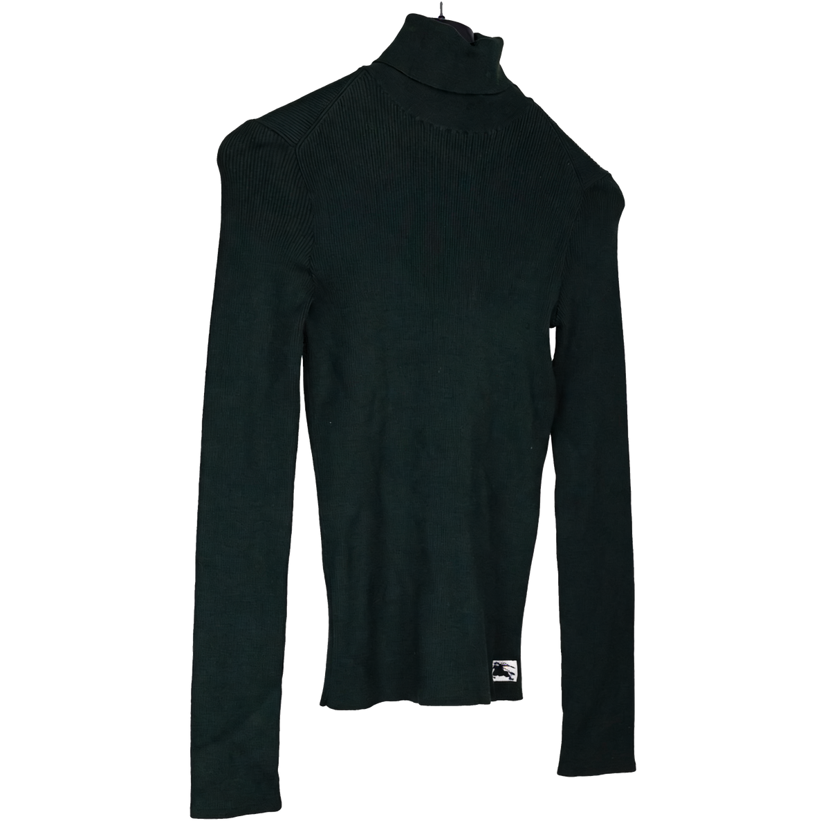 Ribbed Turtleneck Top