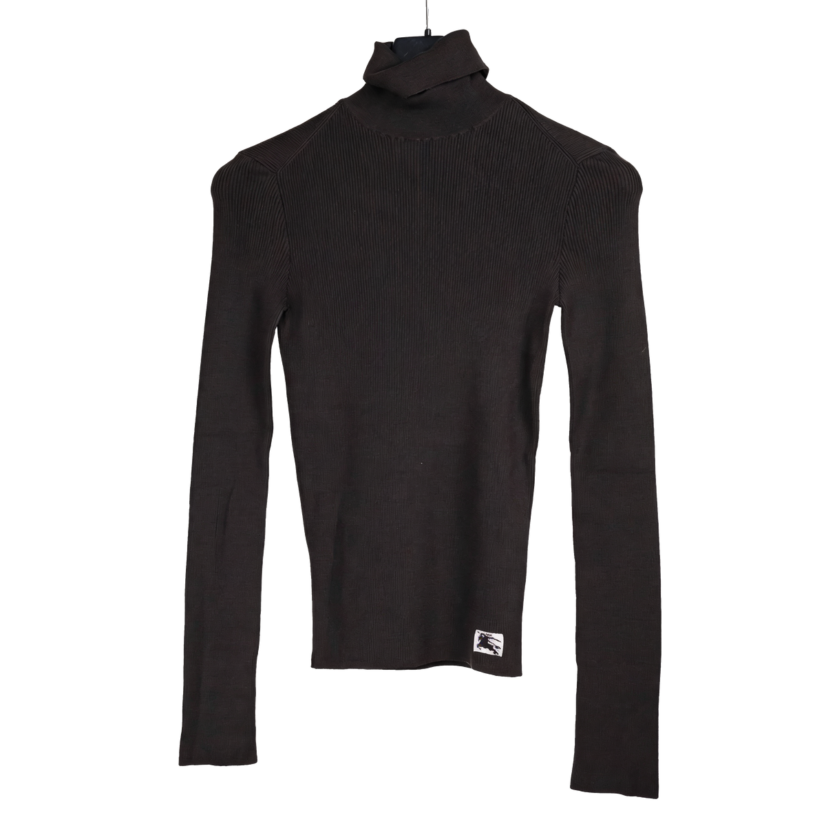 Ribbed Turtleneck Top