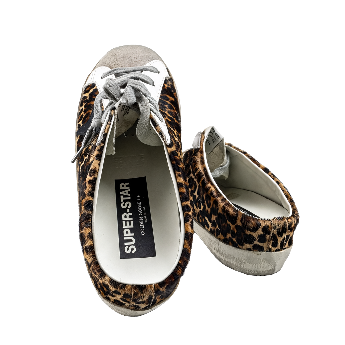 Super-Star Sabot Leopard Sneakers