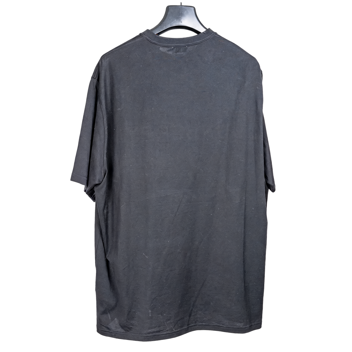 Logo Print Cotton T-Shirt (Charcoal)