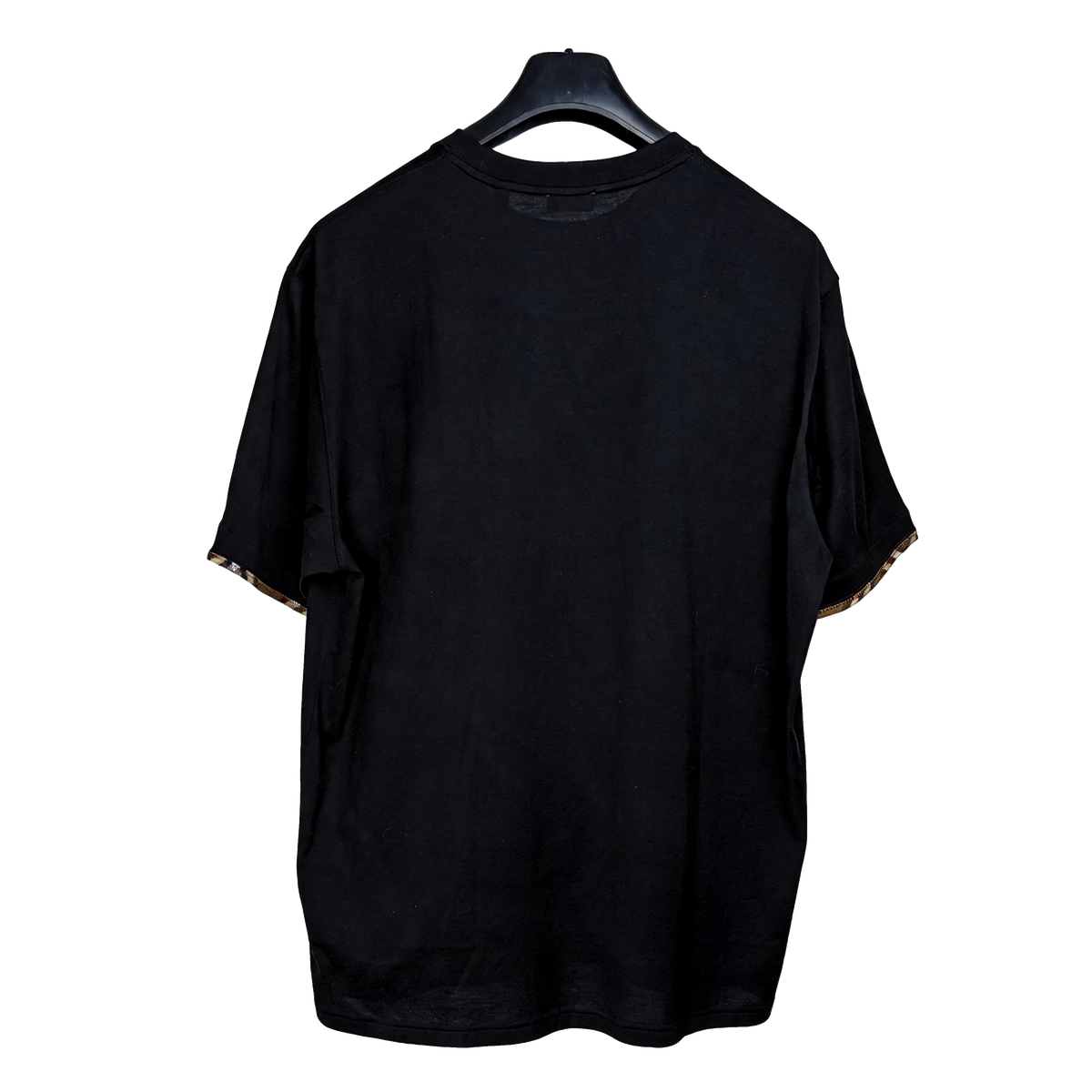 Ellison T-Shirt with Checkered Sleeves