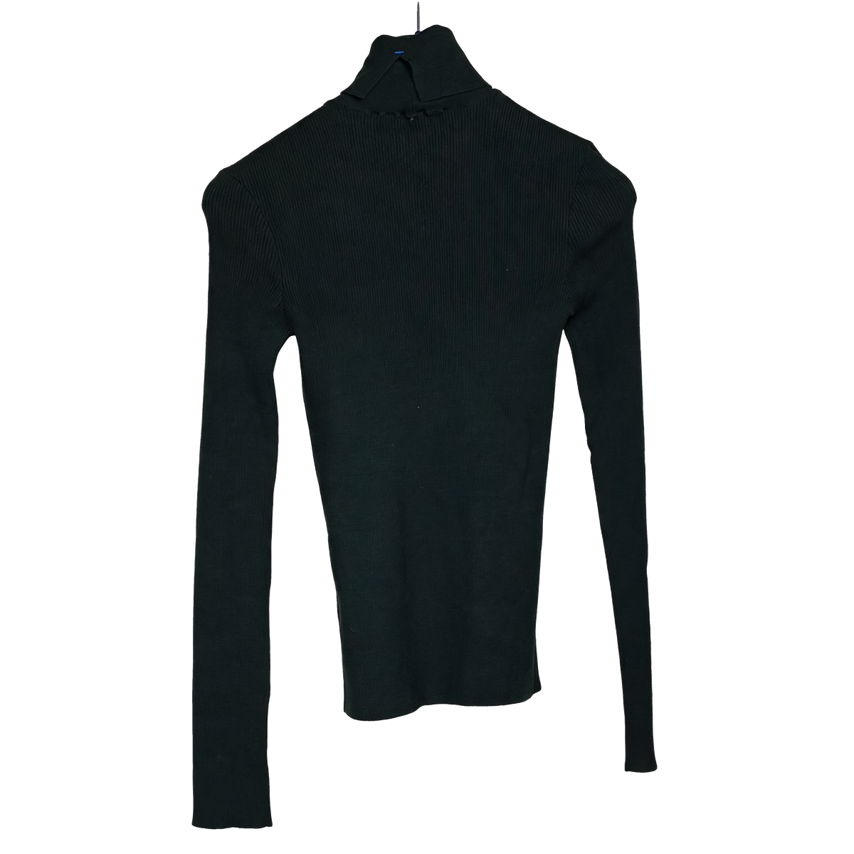 Ribbed Turtleneck Top