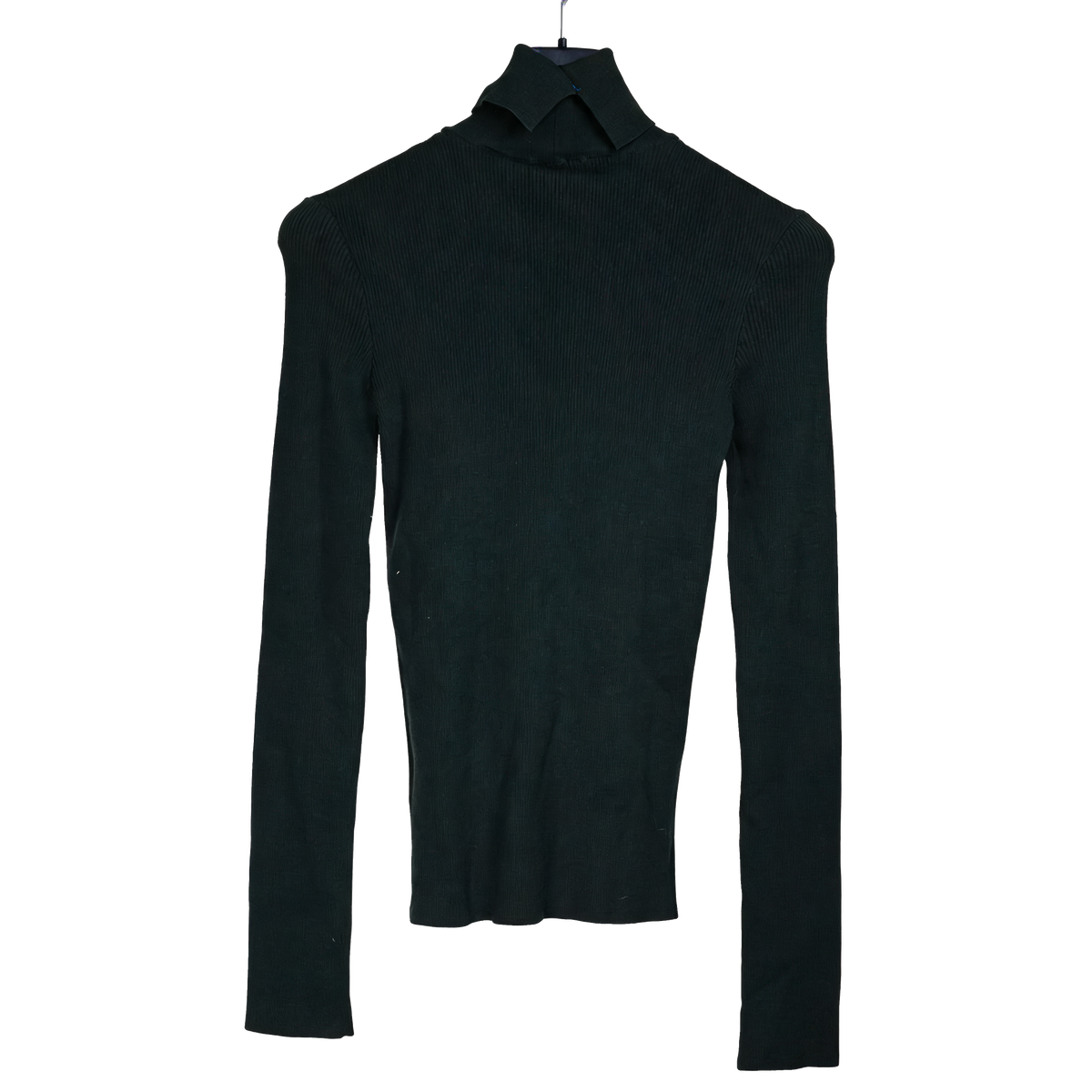 Ribbed Turtleneck Top