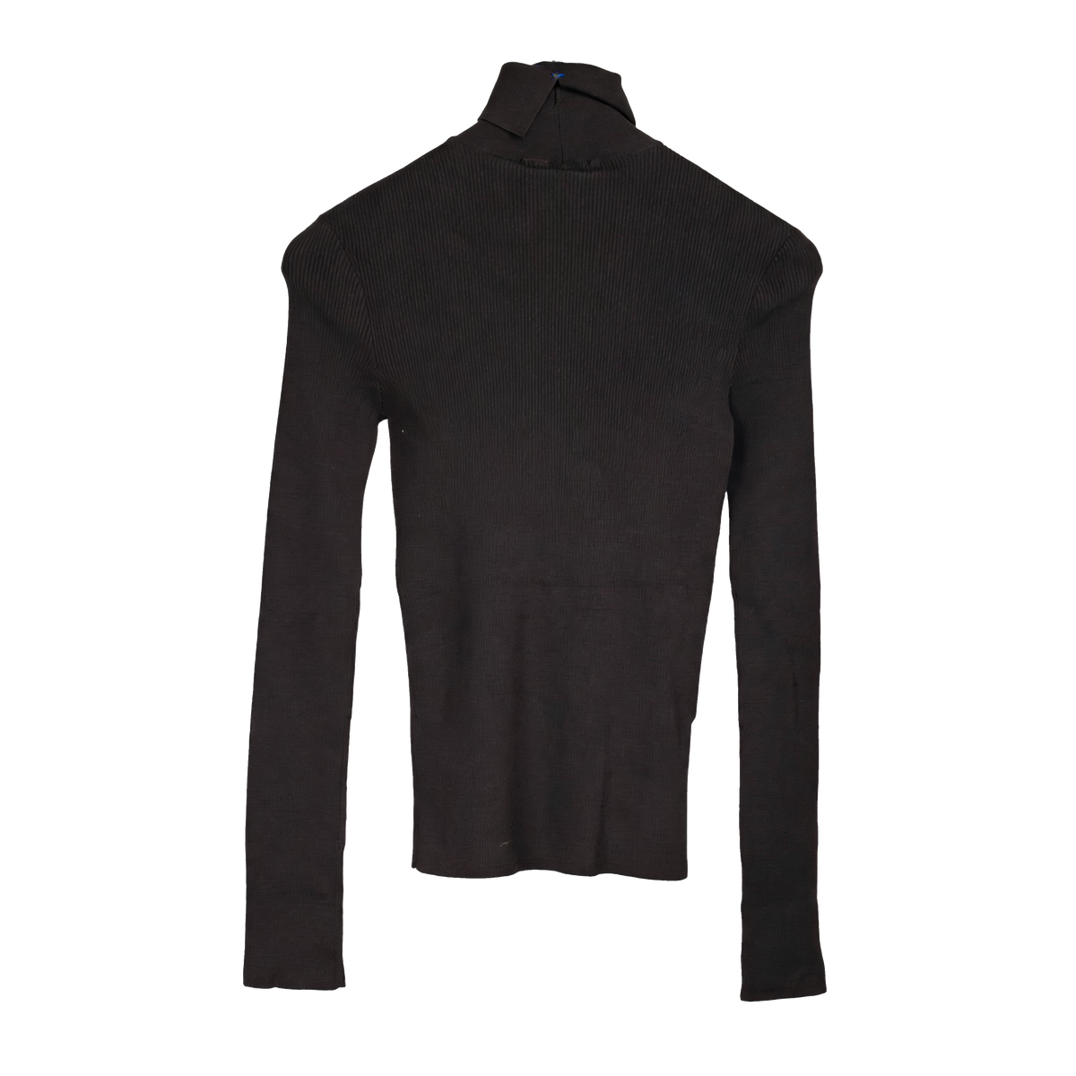 Ribbed Turtleneck Top