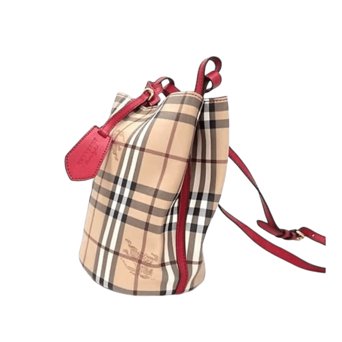 Bolso saco de lona Check