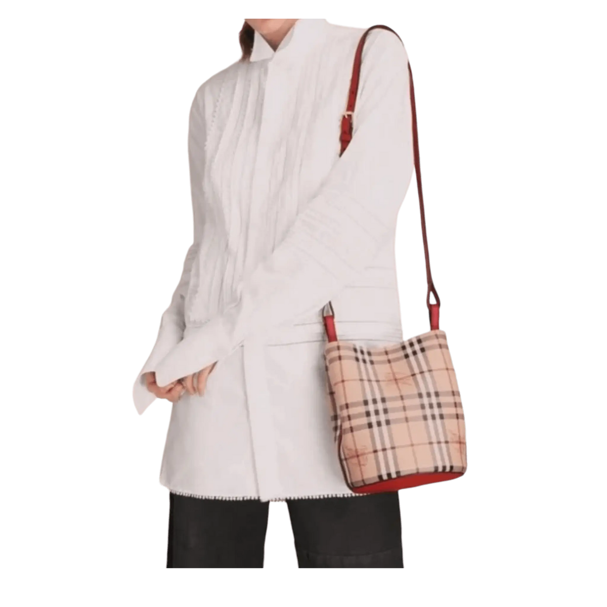 Bolso saco de lona Check