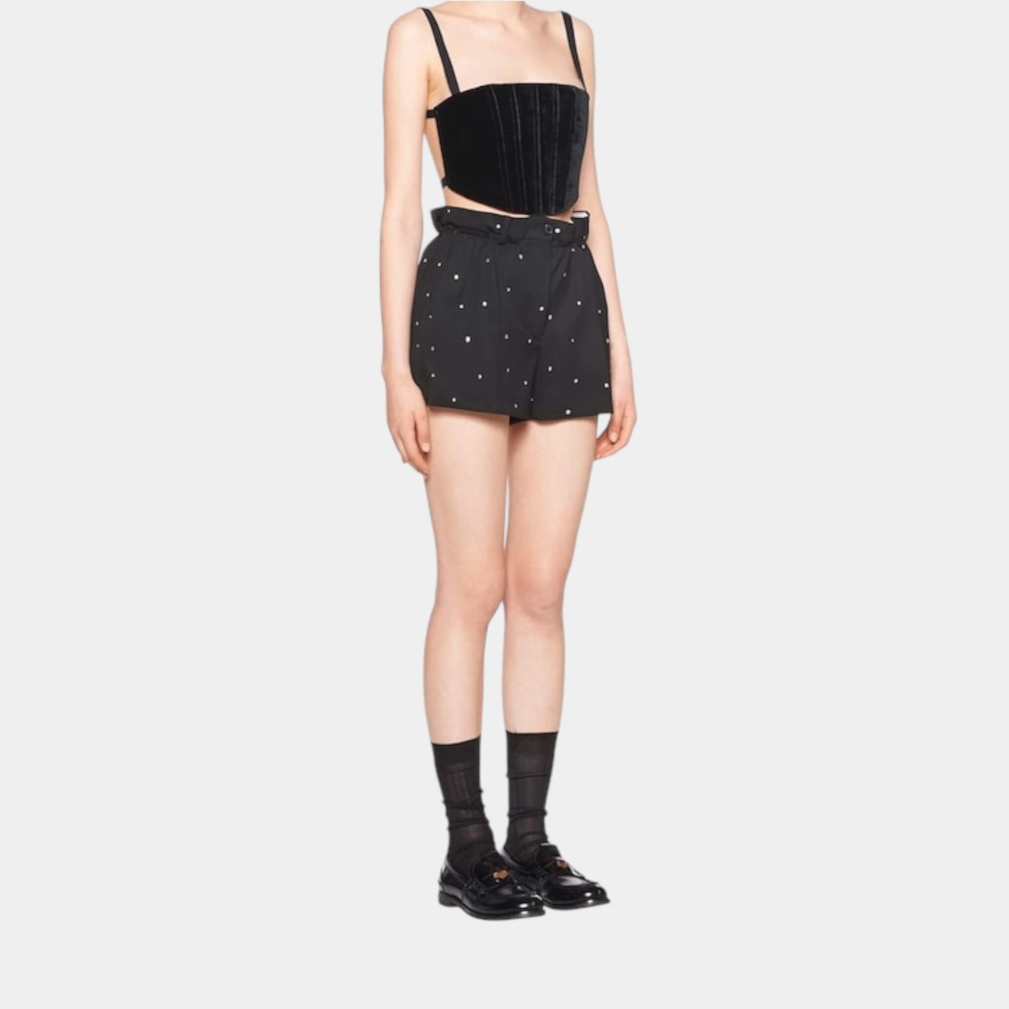 Shorts with Crystals