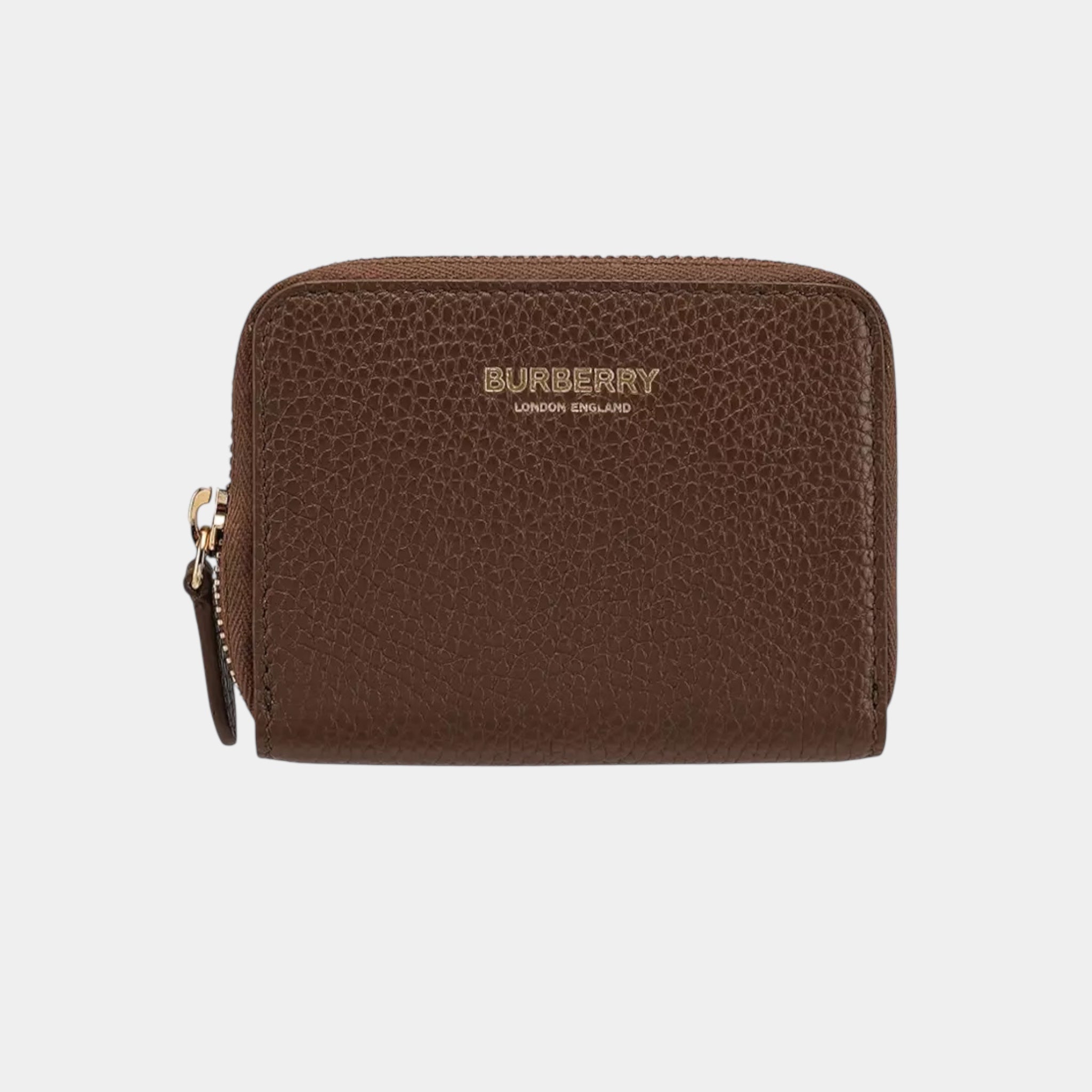 Zip Around Leather Wallet