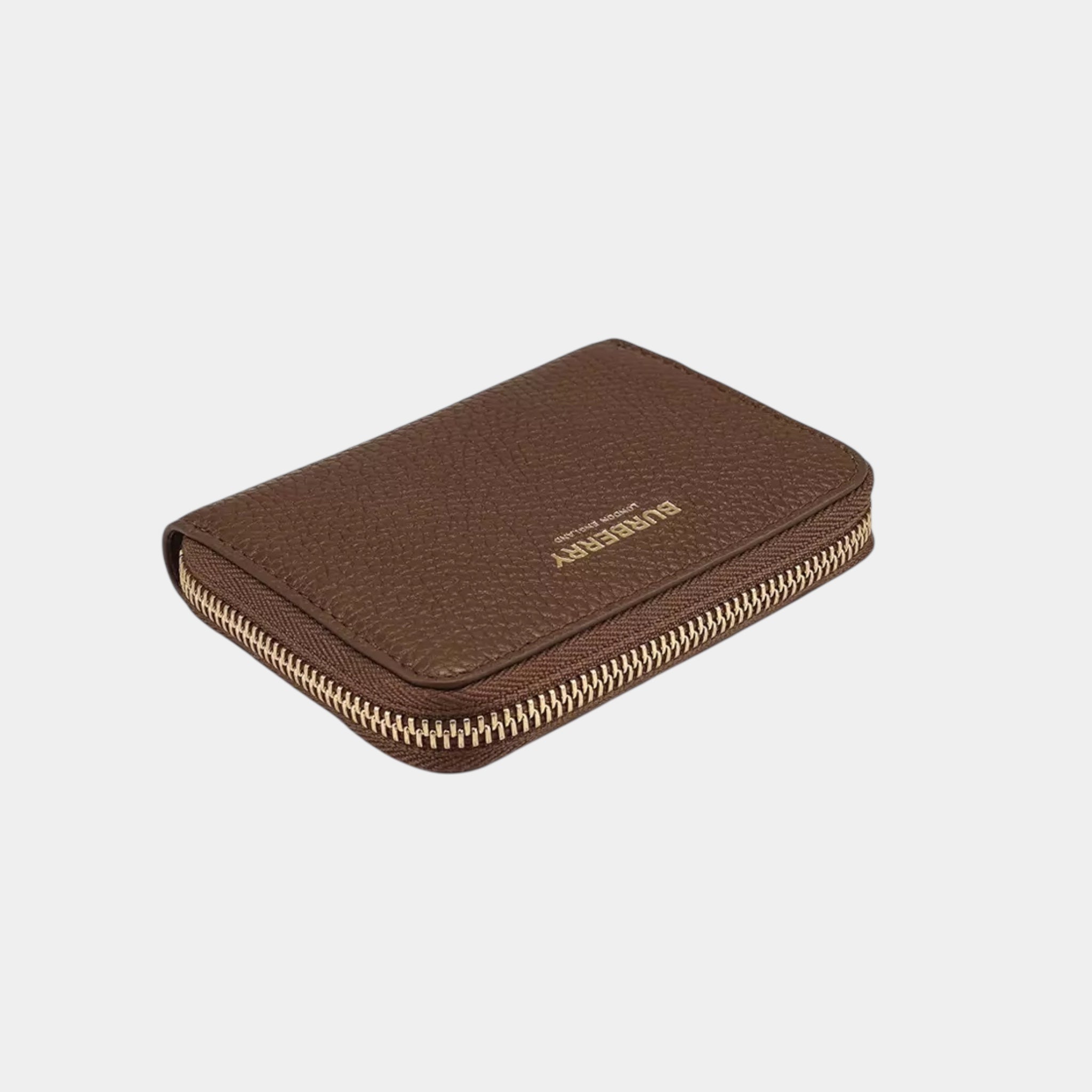Zip Around Leather Wallet