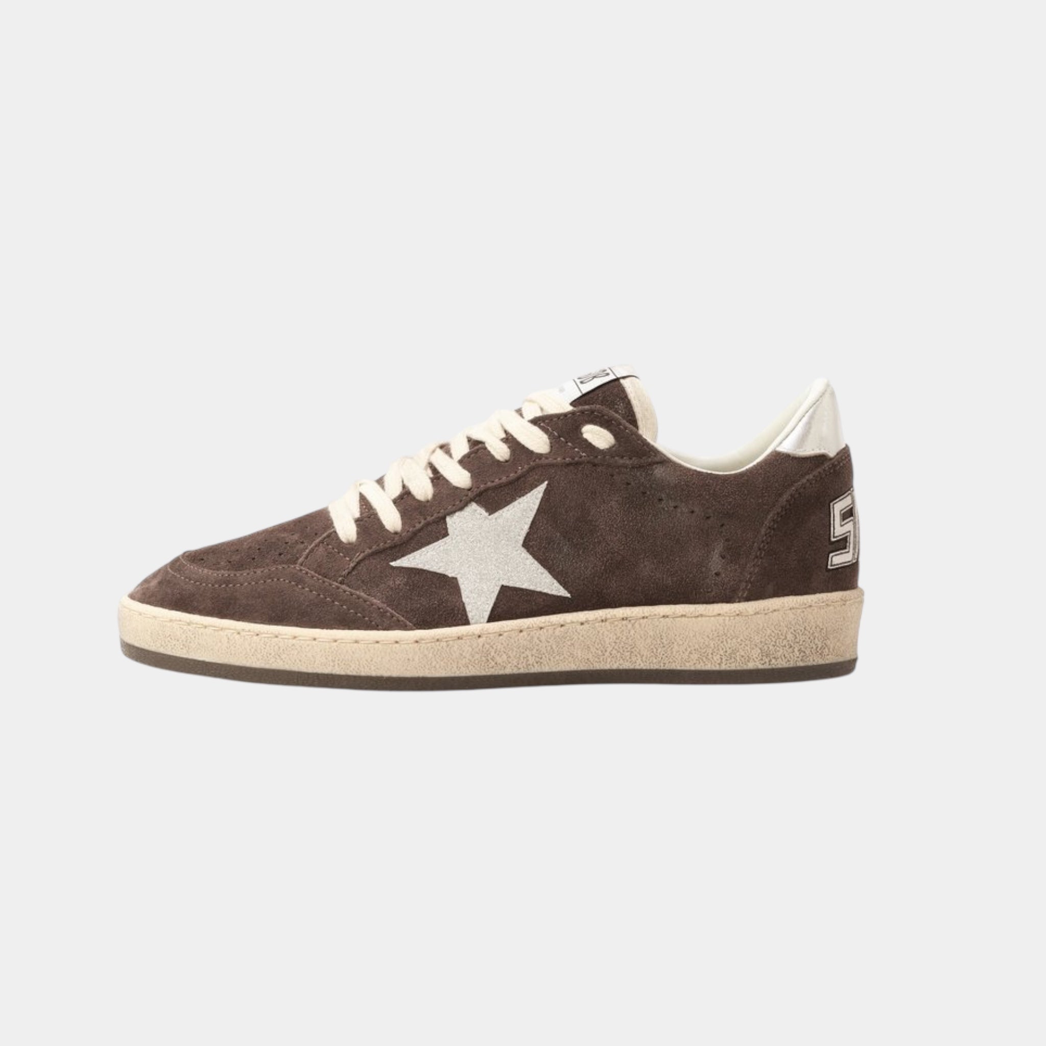 Antracite Suede Ballstar Sneakers