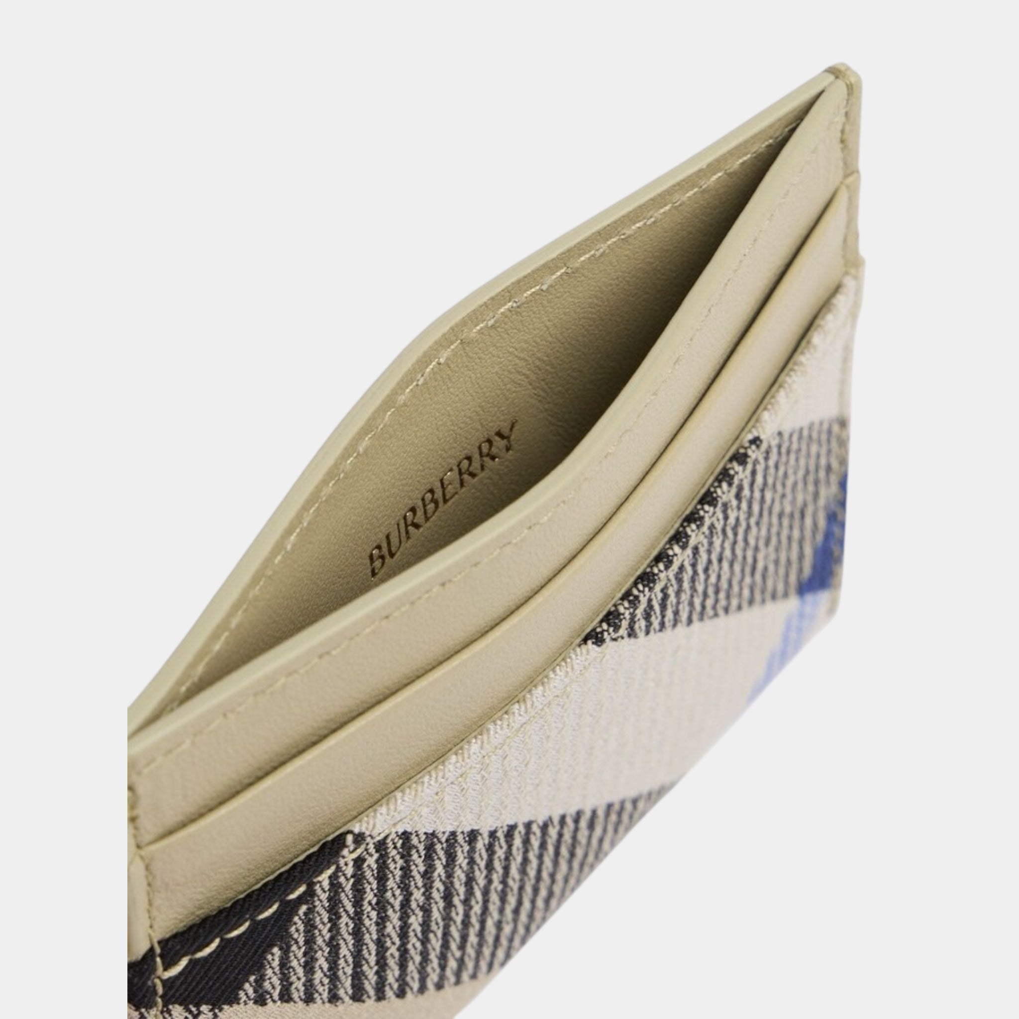 Checkered Card Holder