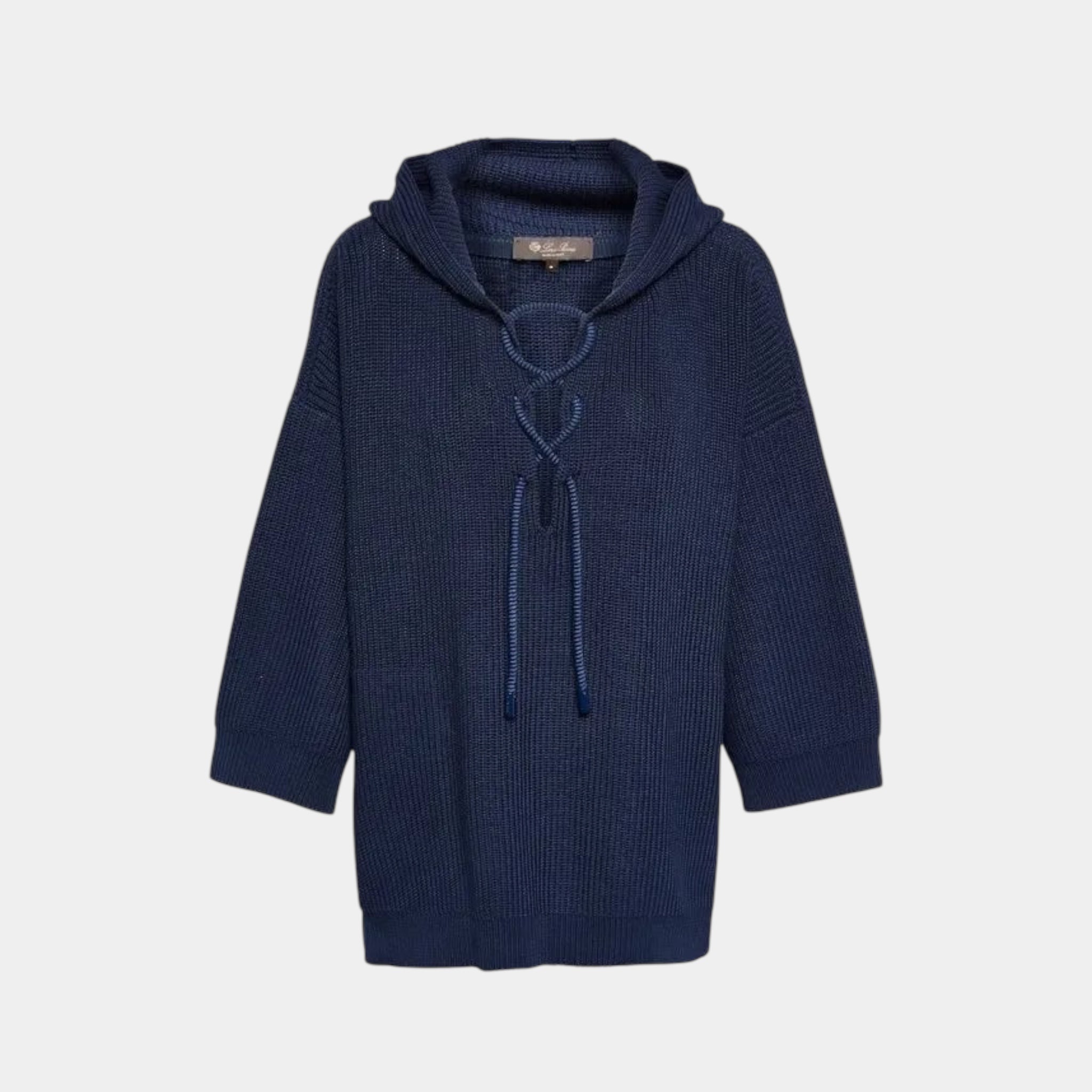 Lace-up Hoodie