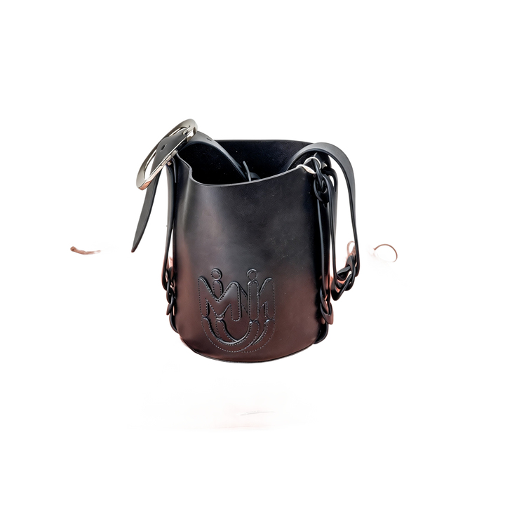 Leather Bucket Bag Miu Miu