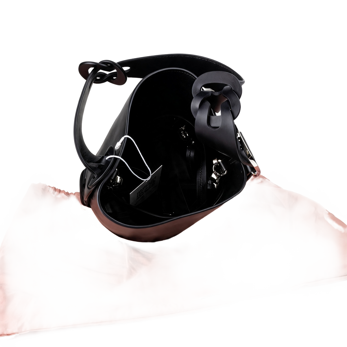 Leather Bucket Bag Miu Miu