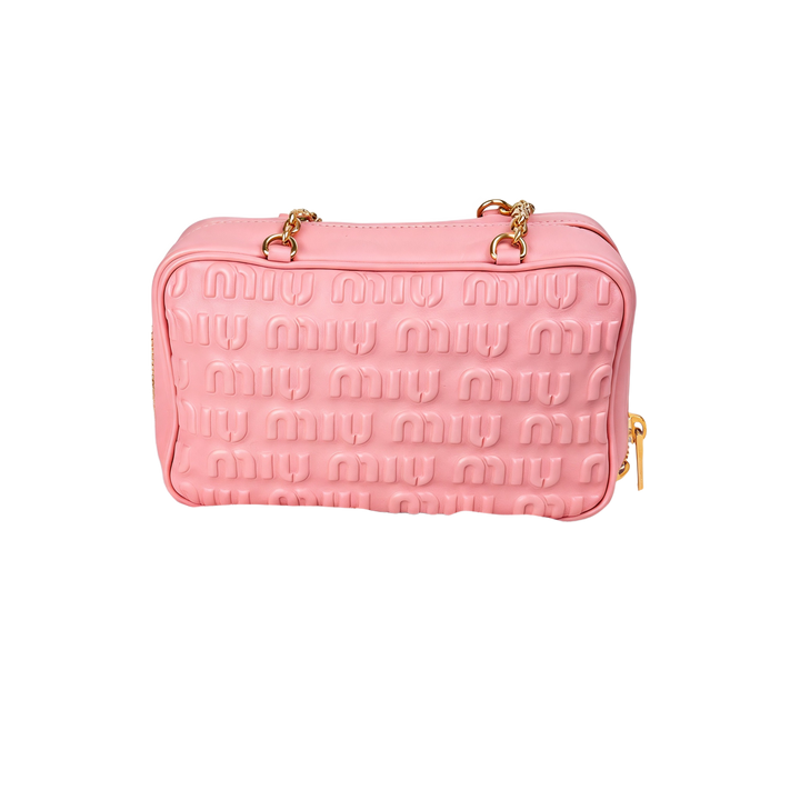 Miu Miu Leather Bag pink 1