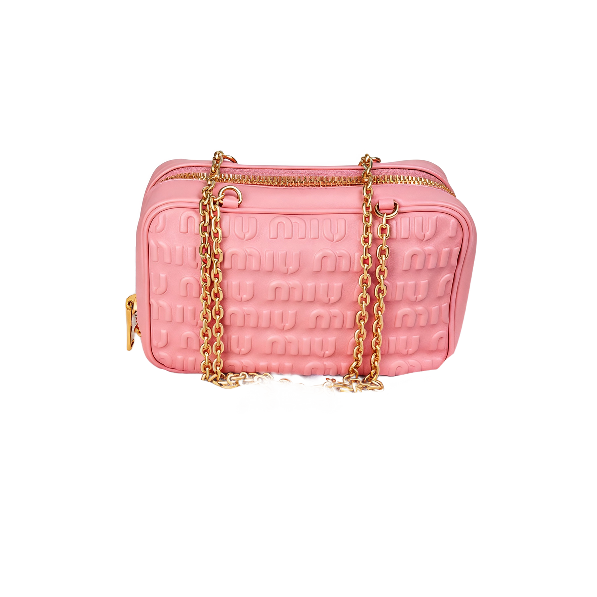 Miu Miu Leather Bag pink 2