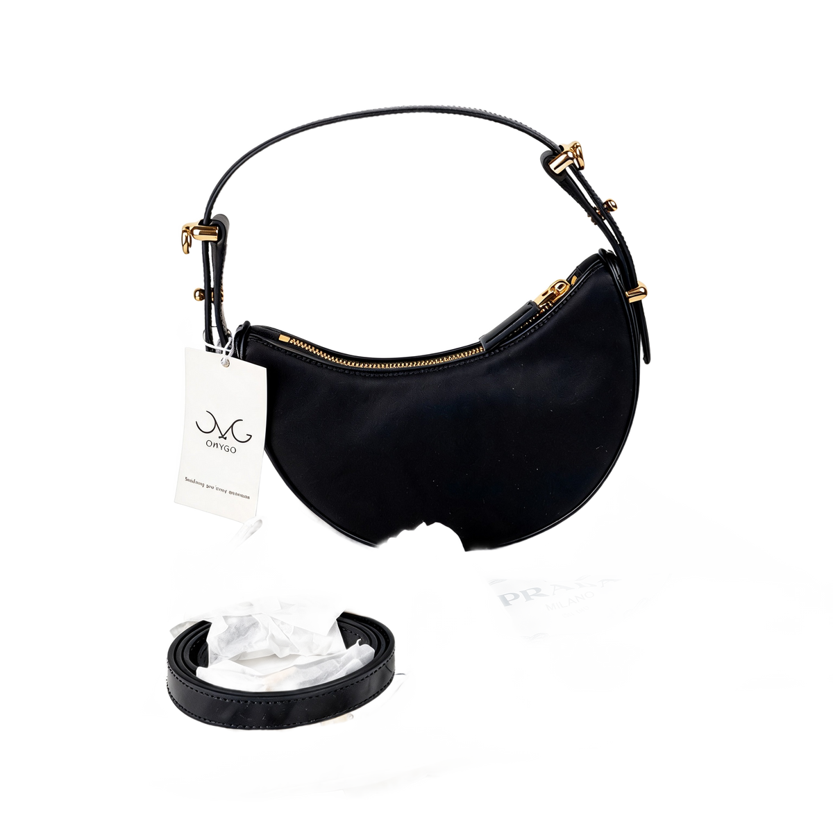 Prada Arque Re-Nylon Shoulder Bag 2