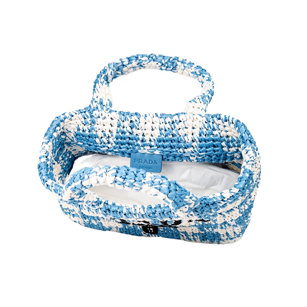 Prada Raffia Tote 3