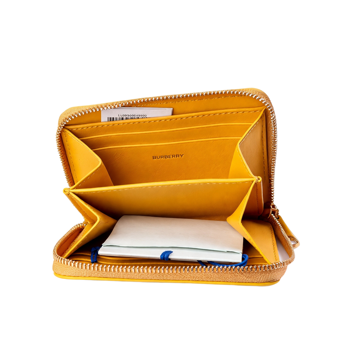 Burberry Zip Coin Wallet yellow 2