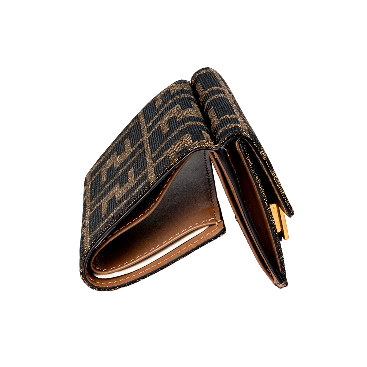 Fendi Zucca Trifold Wallet 4
