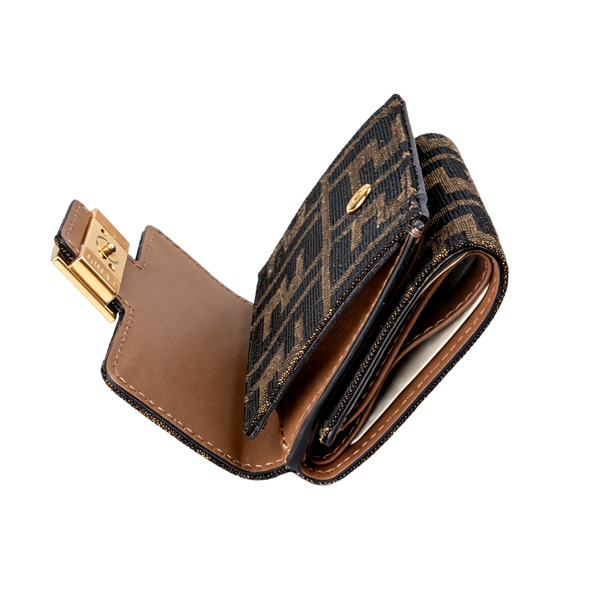 Fendi Zucca Trifold Wallet 6
