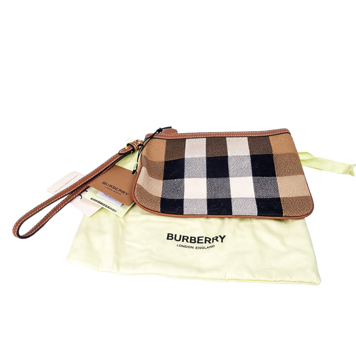 Burberry Peyton Check Wristlet 1