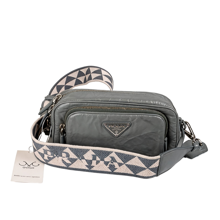 Prada Soft Leather Crossbody 1
