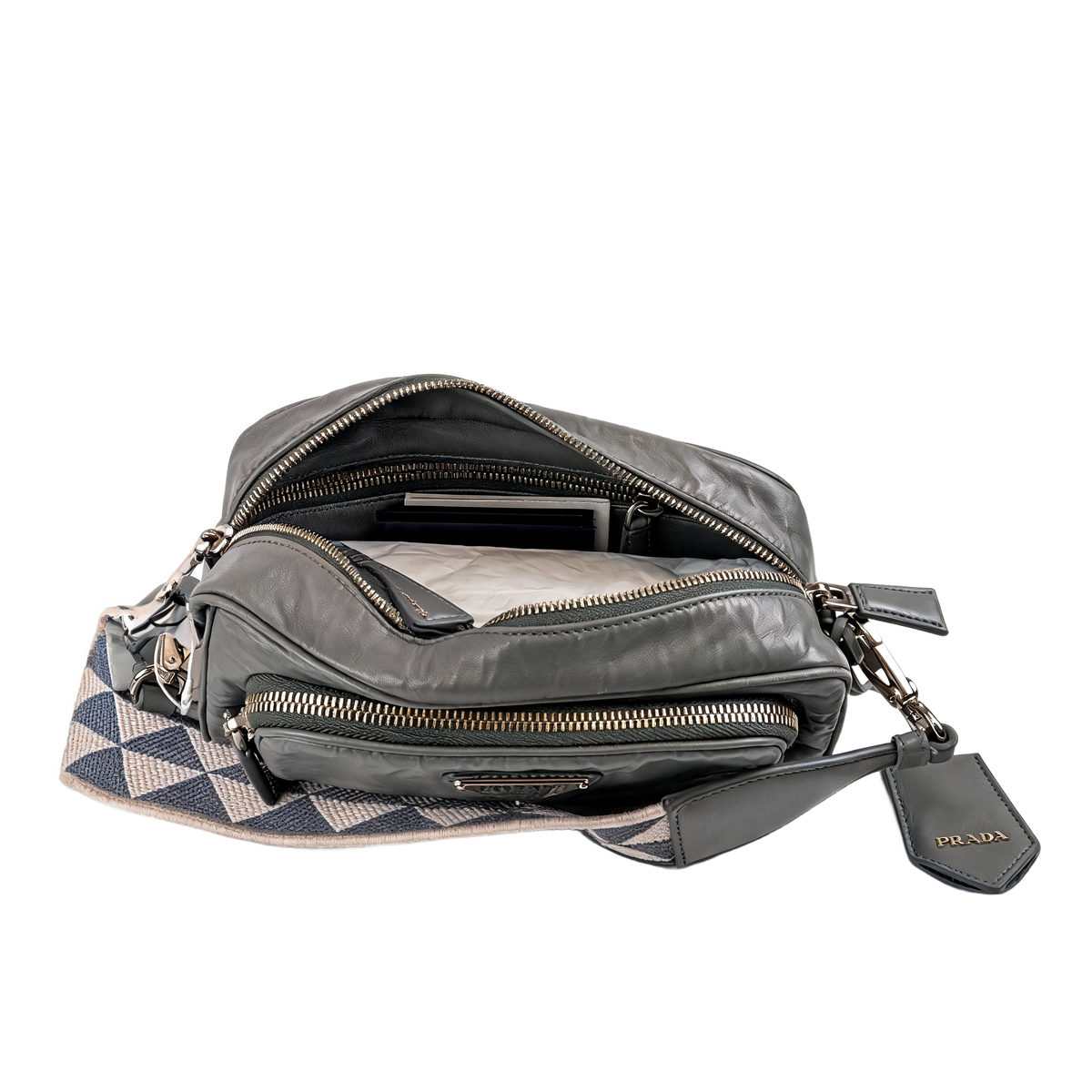 Prada Soft Leather Crossbody 3