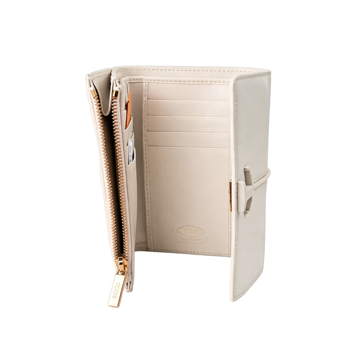 Tods Timeless T Flap Wallet 6