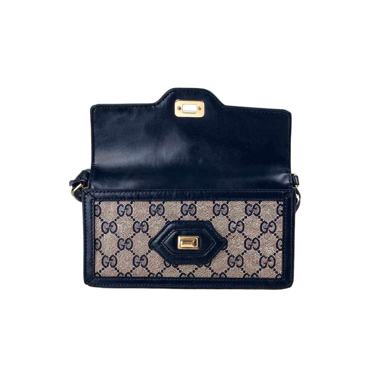 Gucci GG Canvas Turnlock Shoulder Bag 3