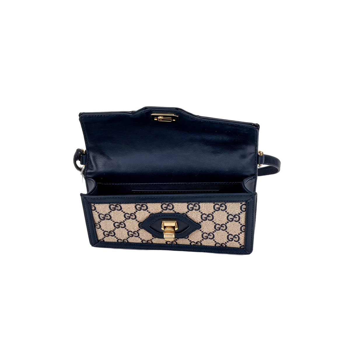 Gucci GG Canvas Turnlock Shoulder Bag 4