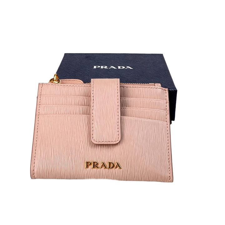 Prada Vitello Move Zip Card Case 1