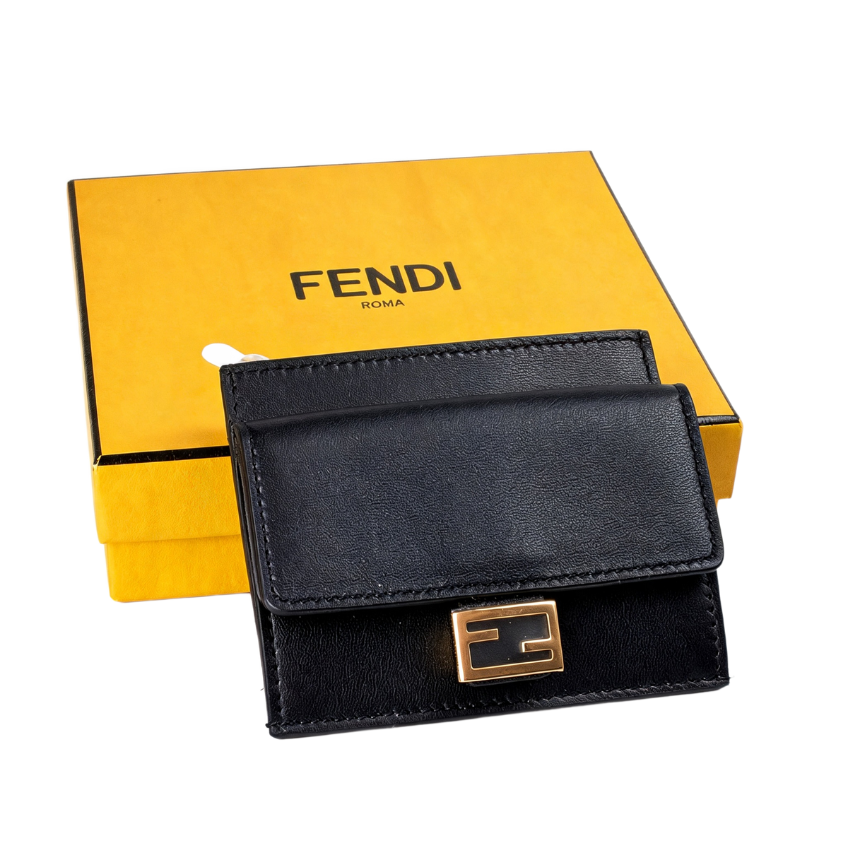 Fendi FF Clasp Flap Card Case 2