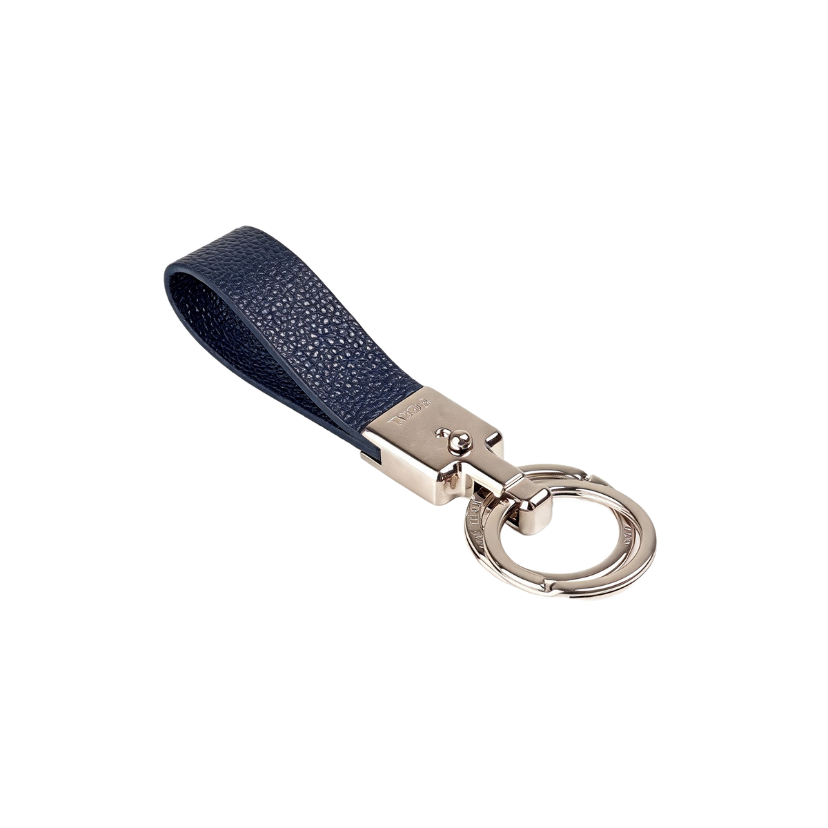 Tods Leather Key Ring navy 4