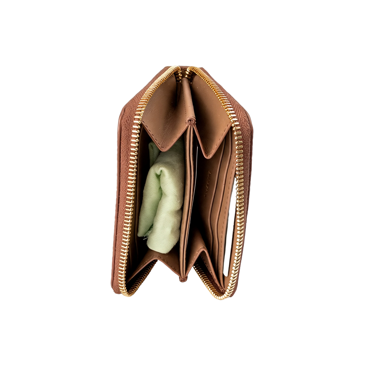 Burberry Zip Coin Wallet tan 4
