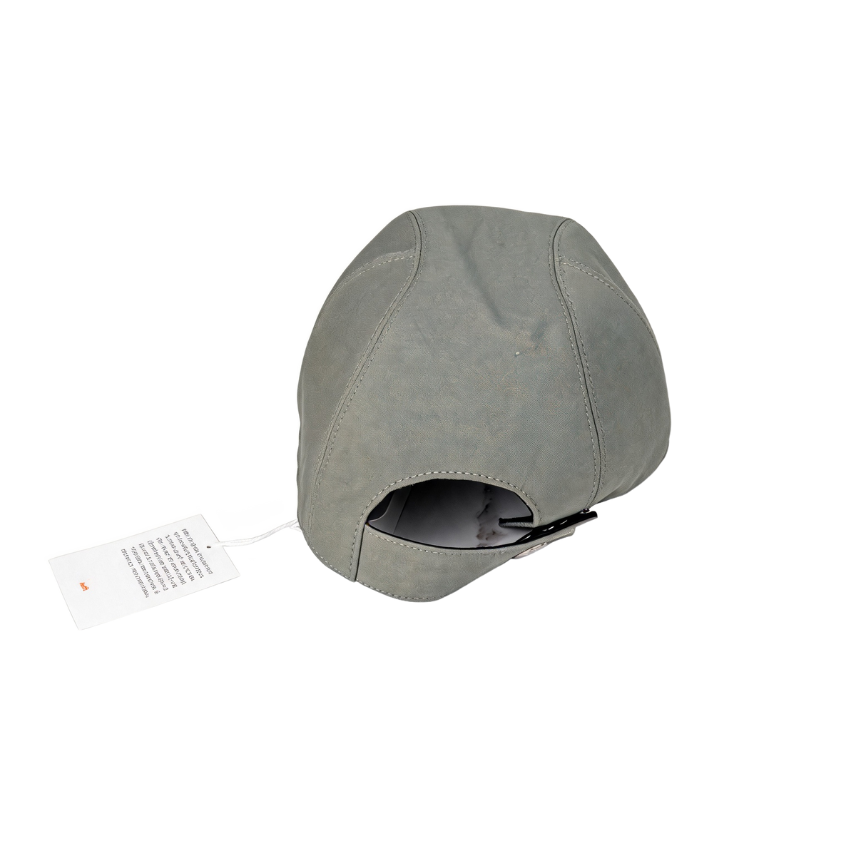 Hermes Casquette Miles Serge etain 3