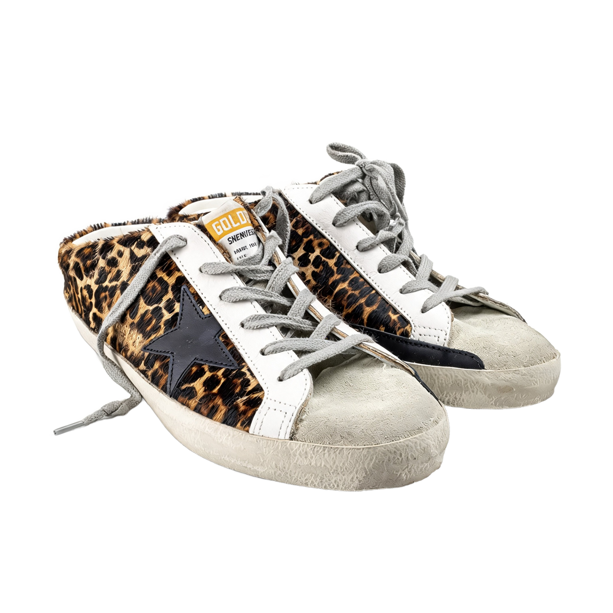 Golden Goose Super-Star Sabot Leopard 2