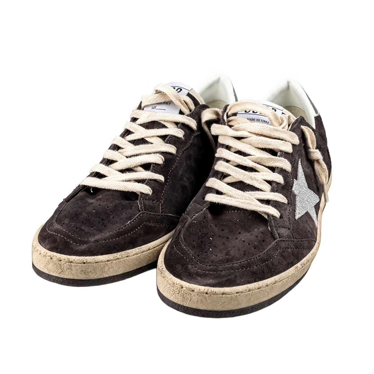 Golden Goose Antracite Suede Ballstar 2