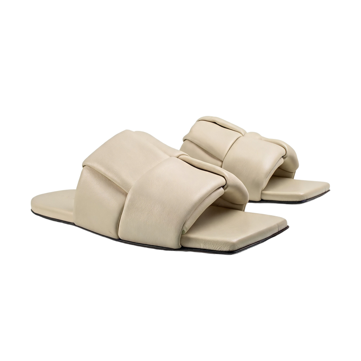 Bottega Veneta Padded Leather Flats 1