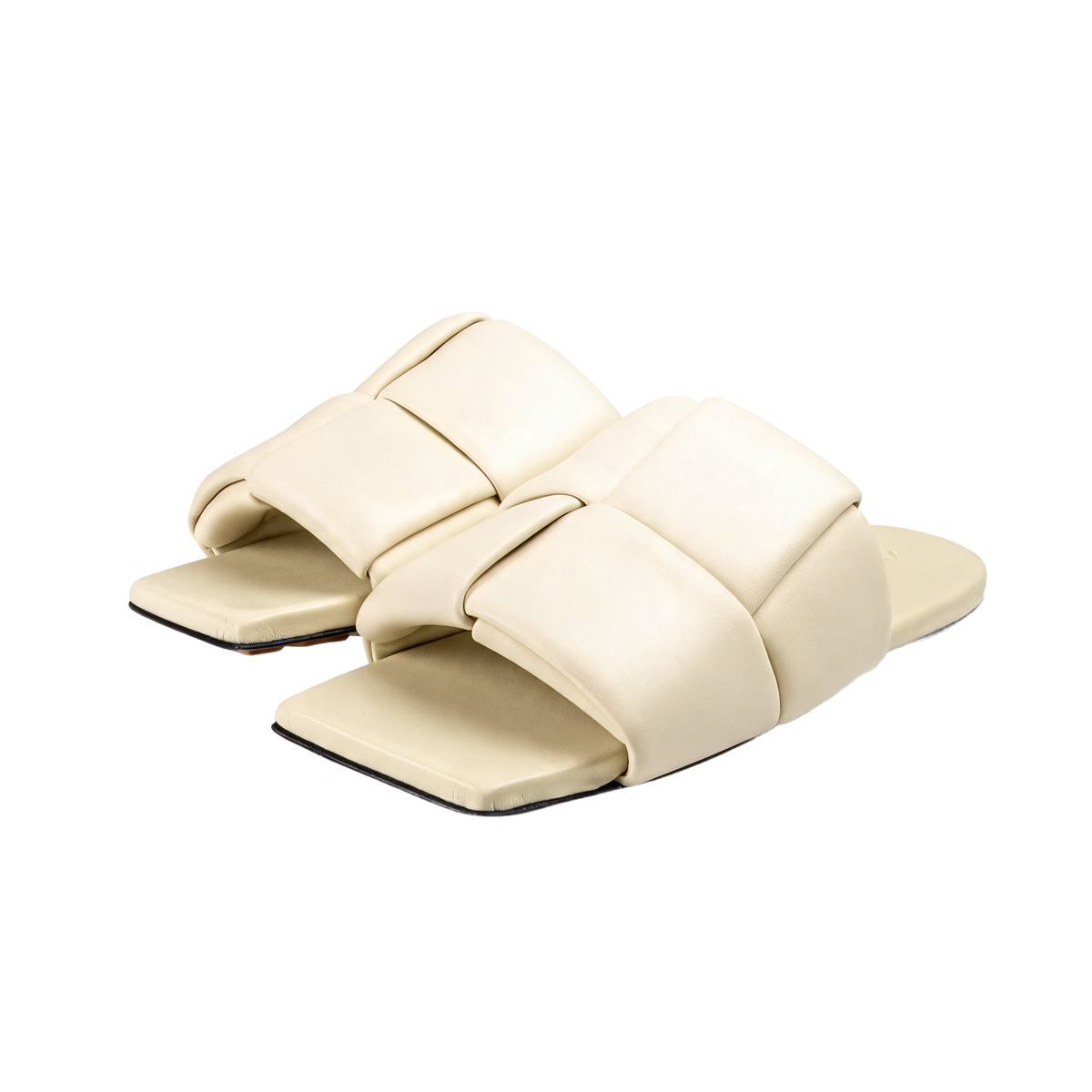 Bottega Veneta Padded Leather Flats 2